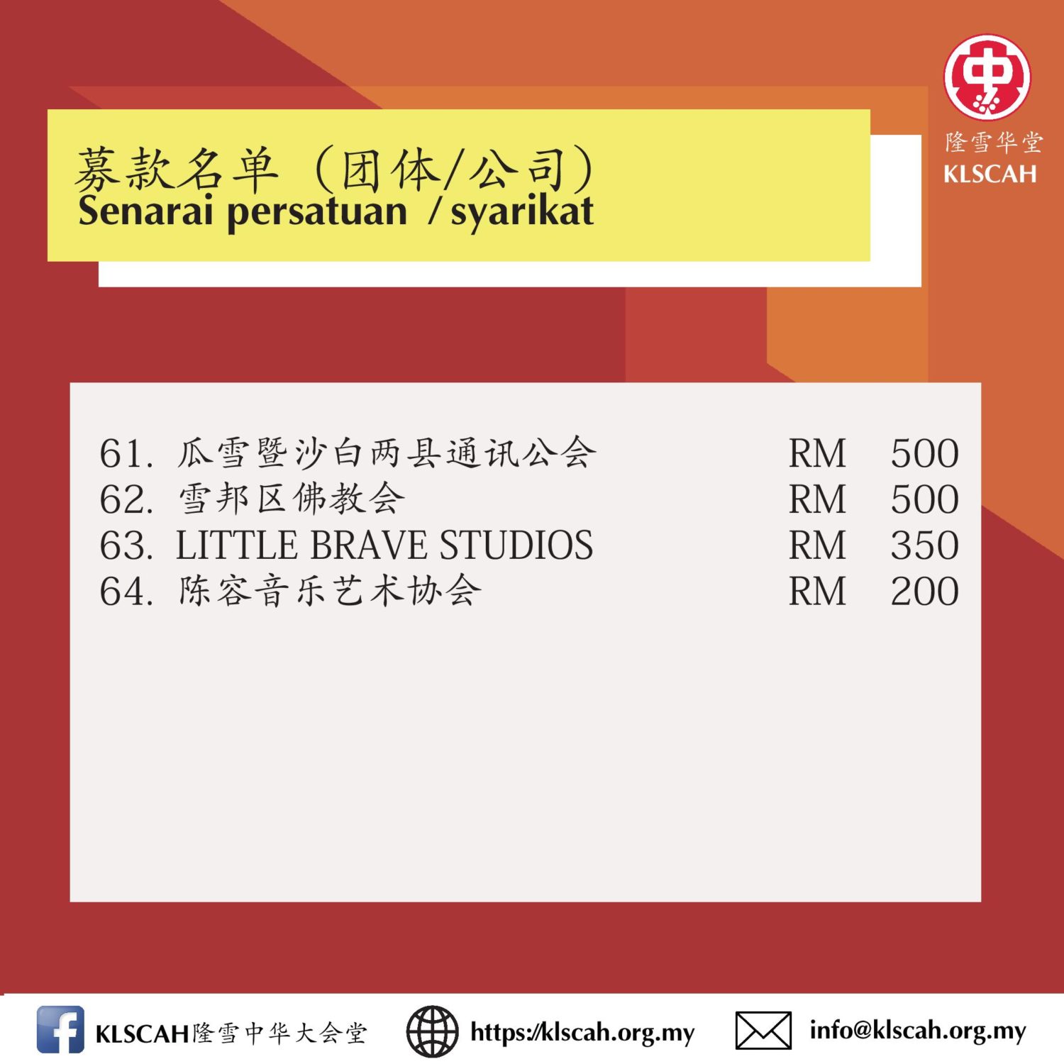 11-1 – 吉隆坡暨雪兰莪中华大会堂